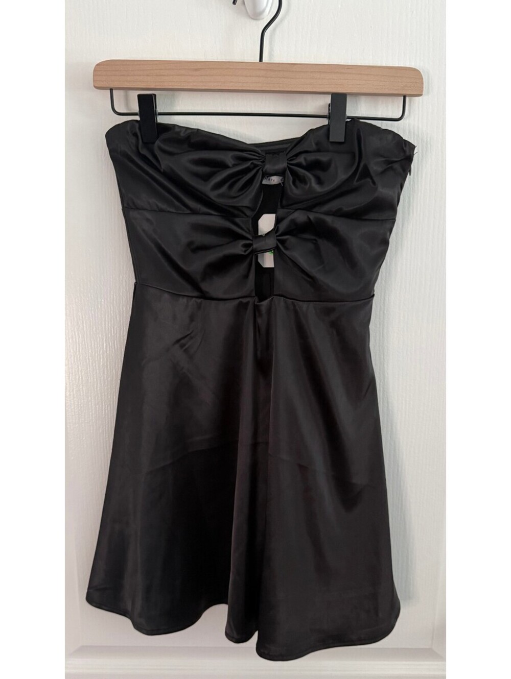 Altar'd State Vanna Black Mini Dress Size Small NWT